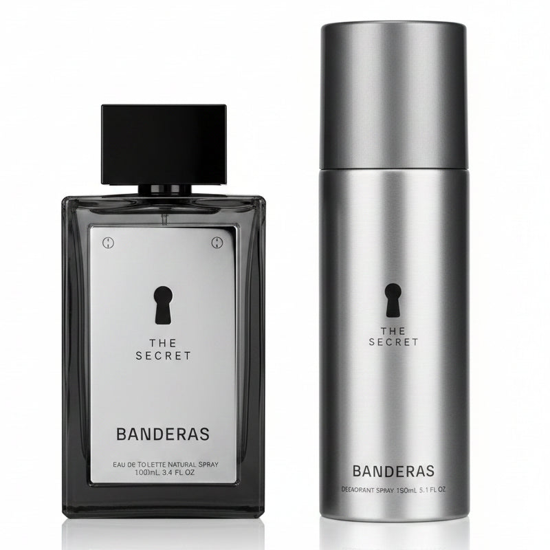 Antonio Banderas The Secret Gift Set for Men - EDT 100ml + Deodorant Spray 150ml (8411061091814)