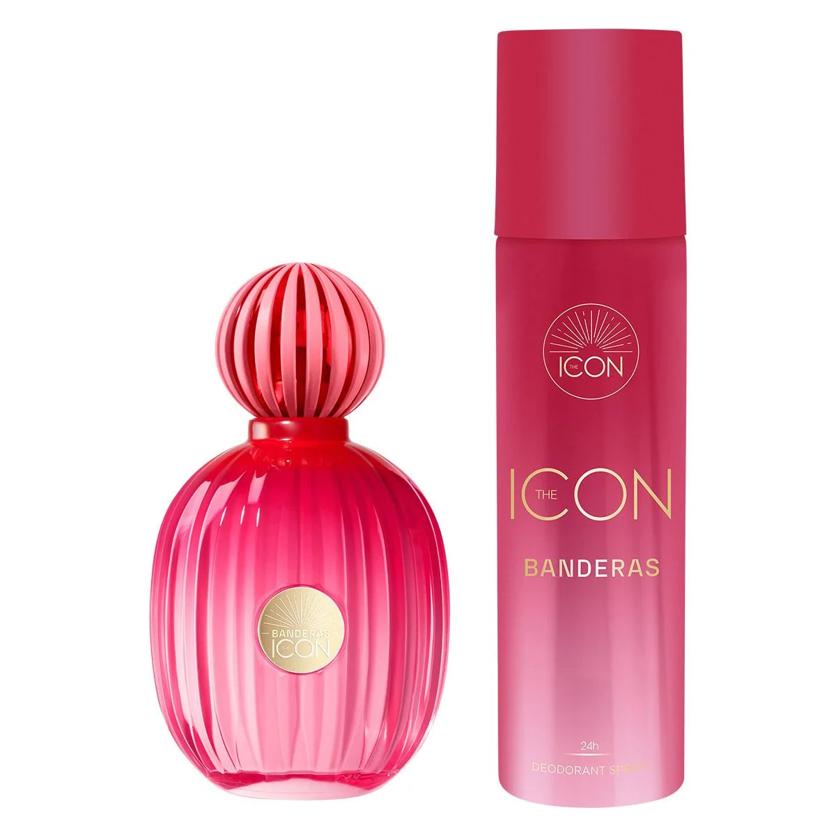 Antonio Banderas The Icon Gift Set for Women - EDP 100ml + Deodorant Spray 150ml (8411061092217)