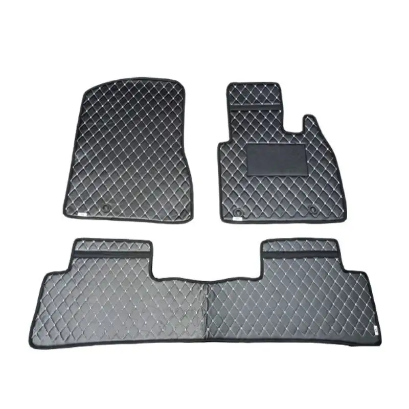 Car Geek Toyota Vitz 7D Flat Style Floor Mats (Model 2014-2022)