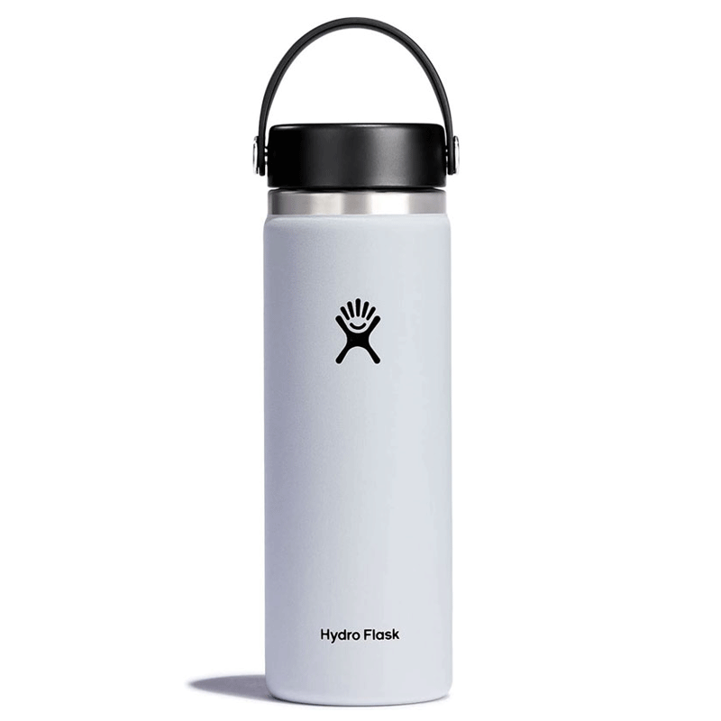 Hydro Flask – 20 Oz Wide Flex Cap-White