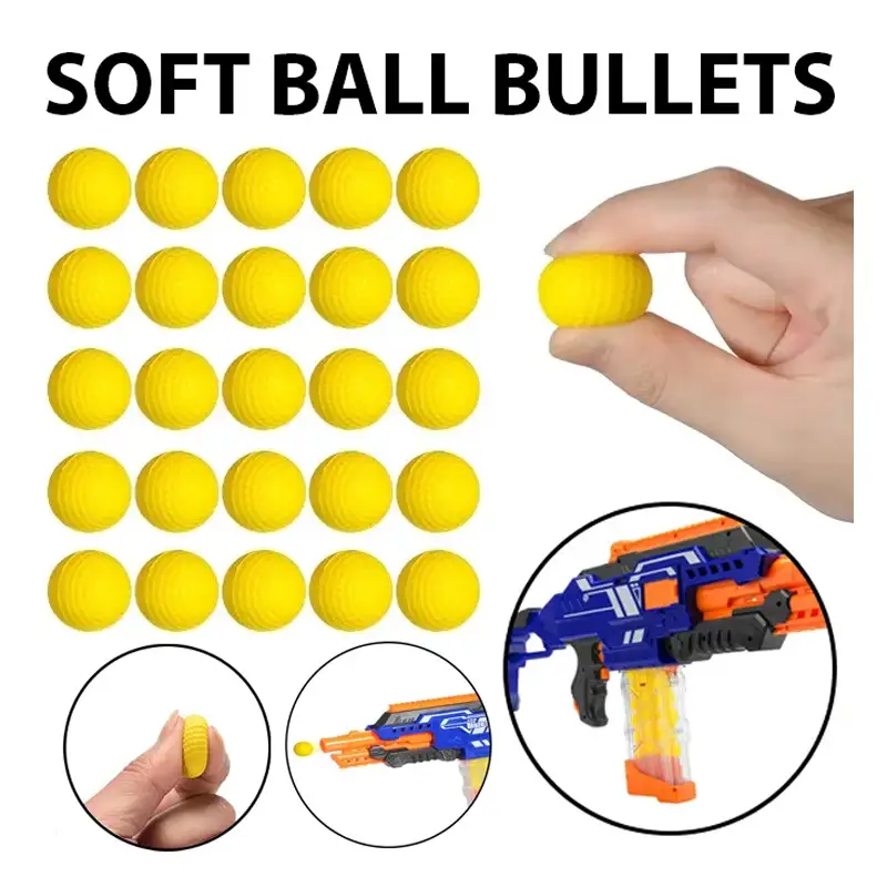 Soft Foam Balls Bulets 25 Pcs