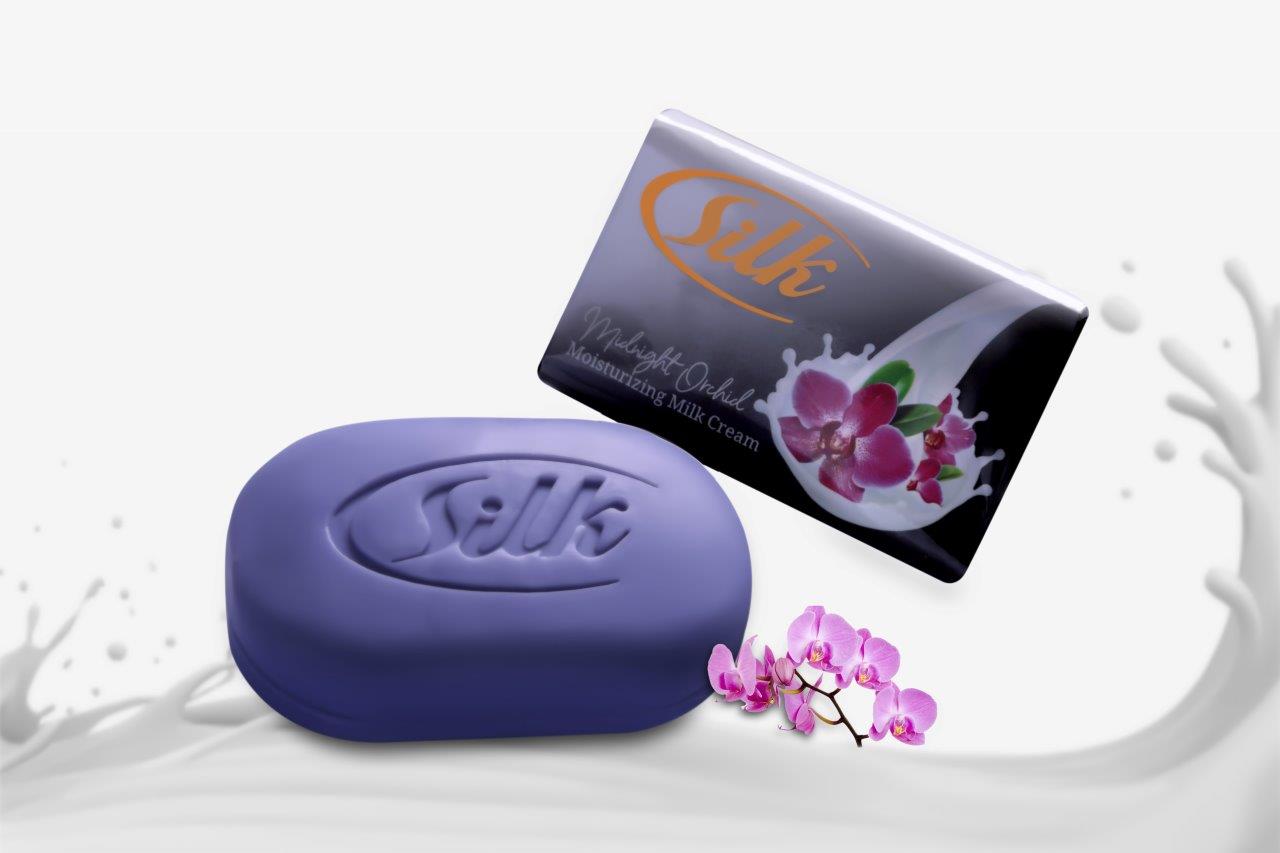 Silk Soap Midnight Orchid - Luxurious Floral Cleansing