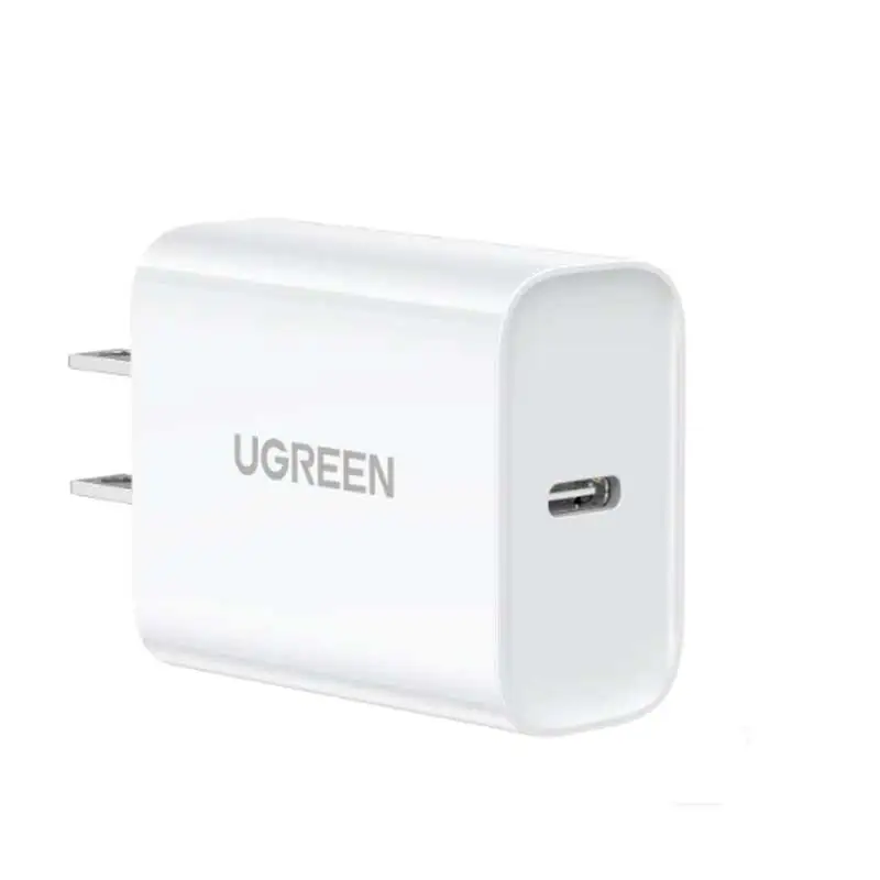 UGreen PD20W Fast Charger Set MFi-certified White EU