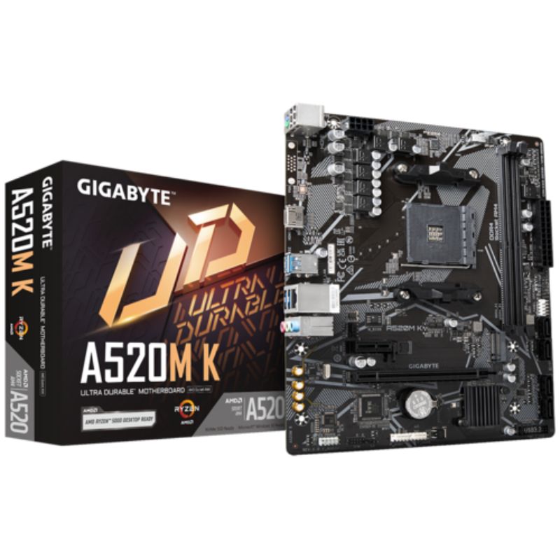 Gigabyte AMD Motherboard MB A520M K