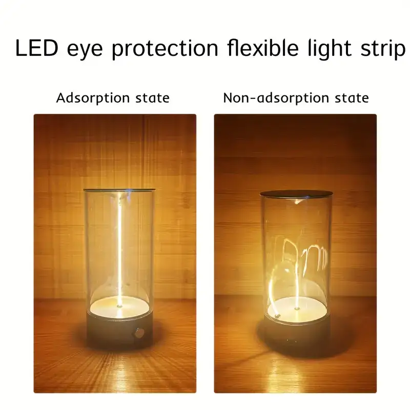Premium Fila Night LED Table Lamp with Diming Breathing Rope Light Effect Small