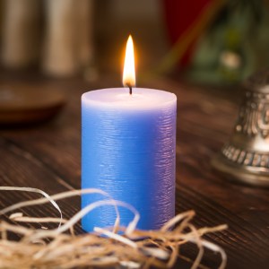 CANDLES CITY -- UNSCENTED PILLAR CANDLE (3.5x2 inches)