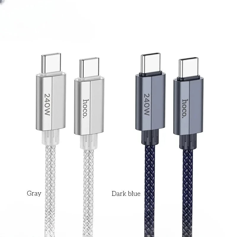 HOCO U134 Primero 240W PD3.1 Type-C to Type-C Fast Charging Cable 1.8M