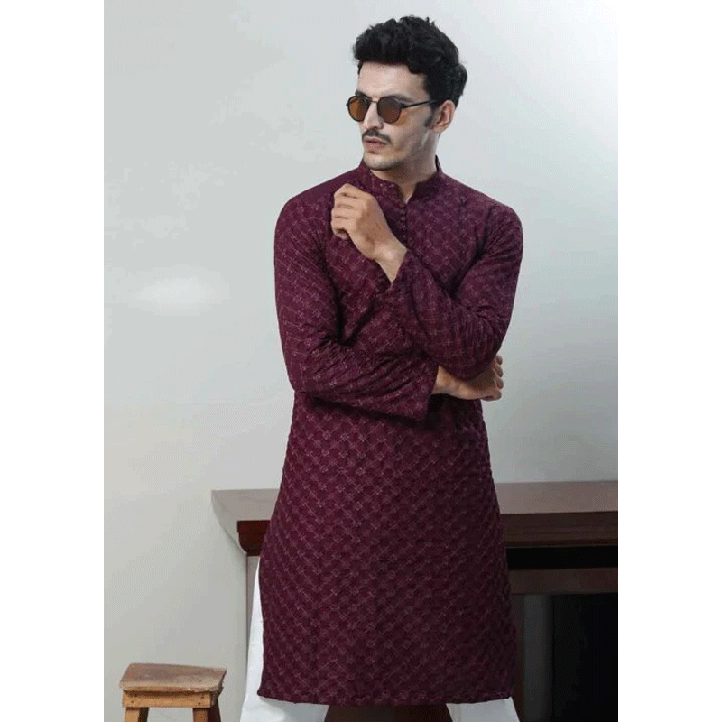 Kurta Corner Designer Kurta Pajama 7270-33