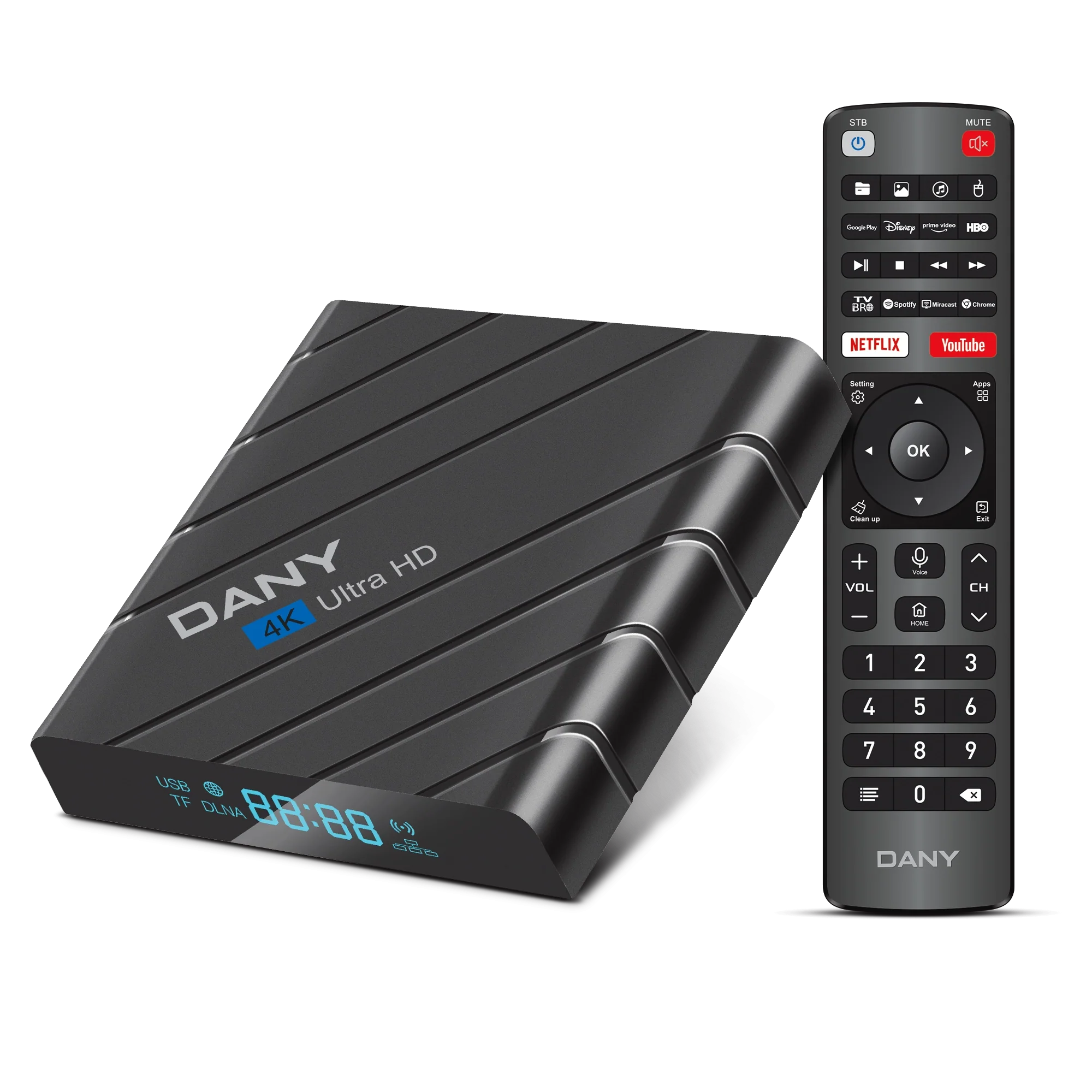 Dany Amaze AX-550 4K Android TV Box (2GB + 16GB)