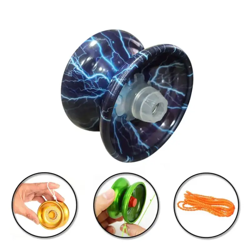 Magical YOYO Old  Is Gold Trending Toy Aluminum Quality - Assorted Color