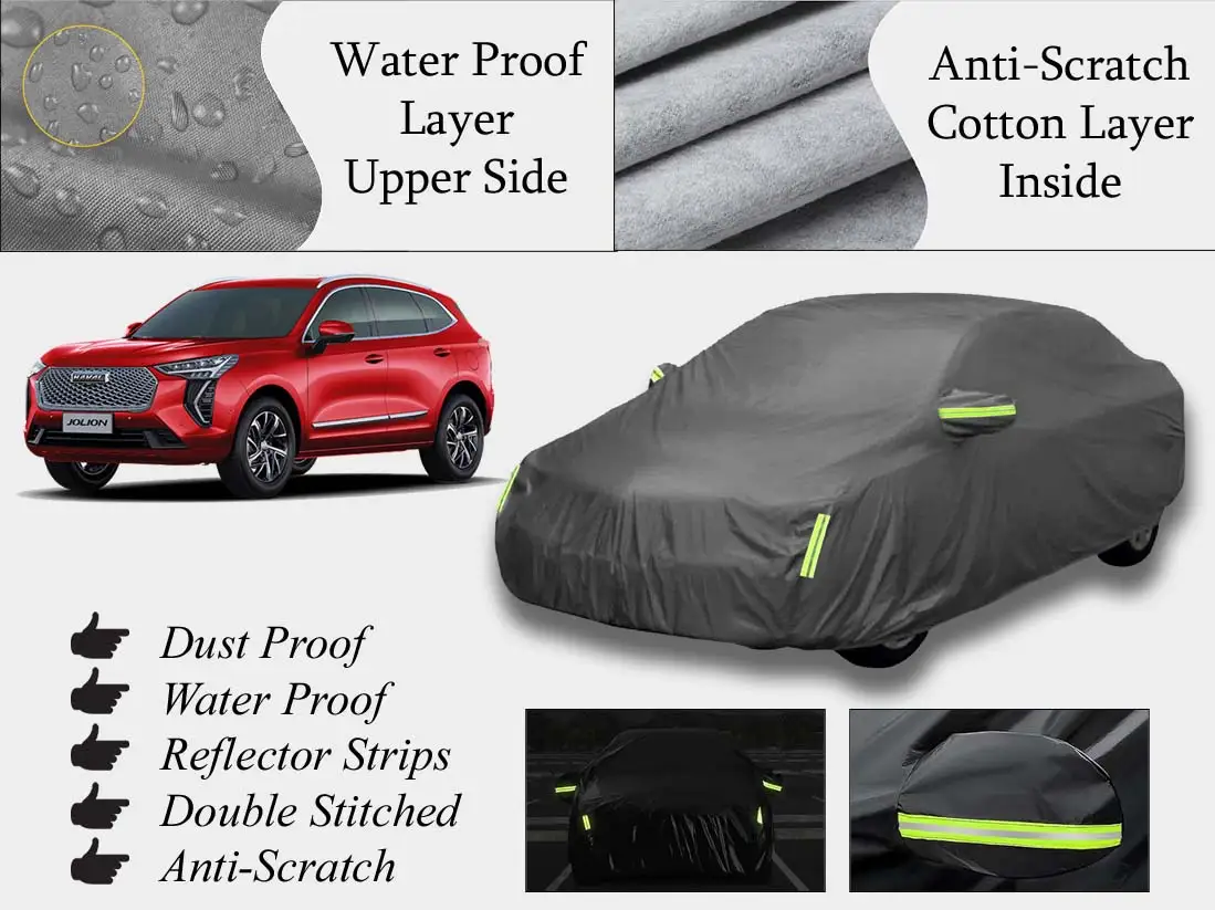 Haval Jolion Top Cover | Grey | Anti-Scratch | Double Layer | Heat Proof | Water Proof