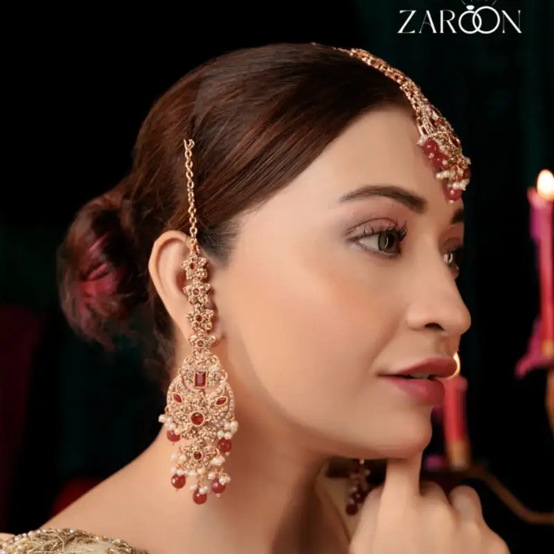 Mumtaz Earing And Tika