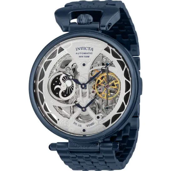 Invicta Objet D Art Automatic Silver Dial Men's Watch
