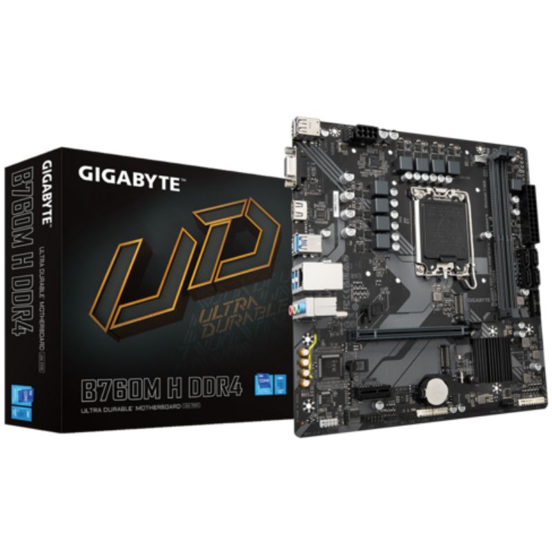 Gigabyte Motherboard MB B760M H DDR4