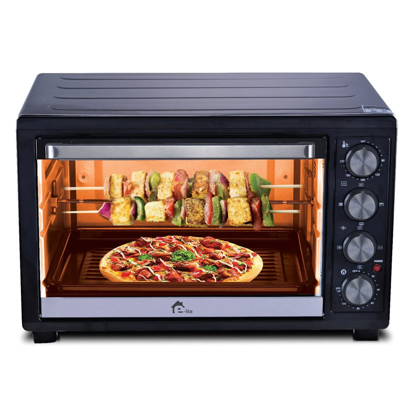 E-Lite ETO-453R Oven Toaster 45 Liter With Official Warranty
