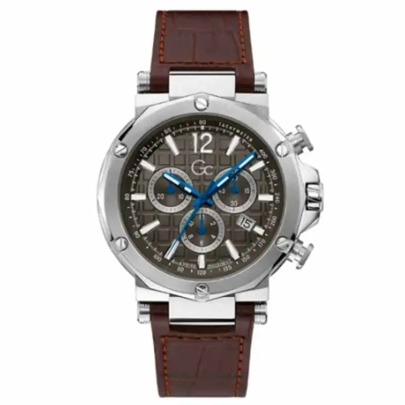 Gc Men's Chronograph Watch Y53004G1MF - 44 mm - Brown