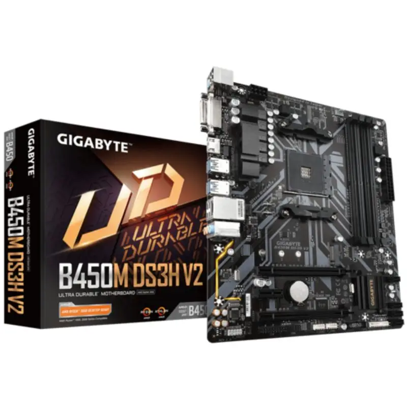 Gigabyte AMD Motherboard MB B450M DS3H V3 DDR4