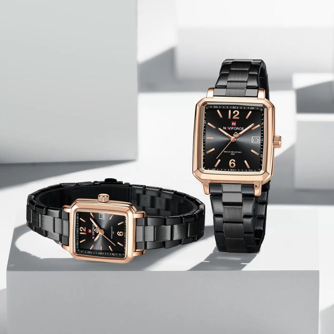 Naviforce NF9252 SquareClass Edition For Couples With Official Warranty