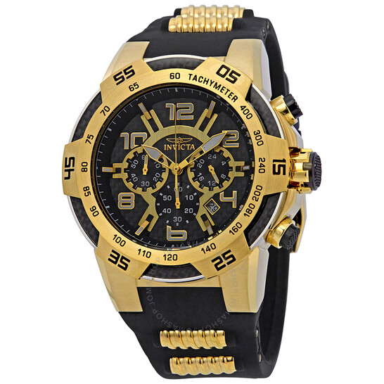 Invicta Speedway Chronograph Black Dial Men's Watch 24233