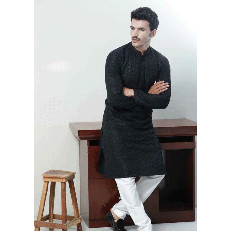 Kurta Corner Designer Kurta Pajama 7270-37