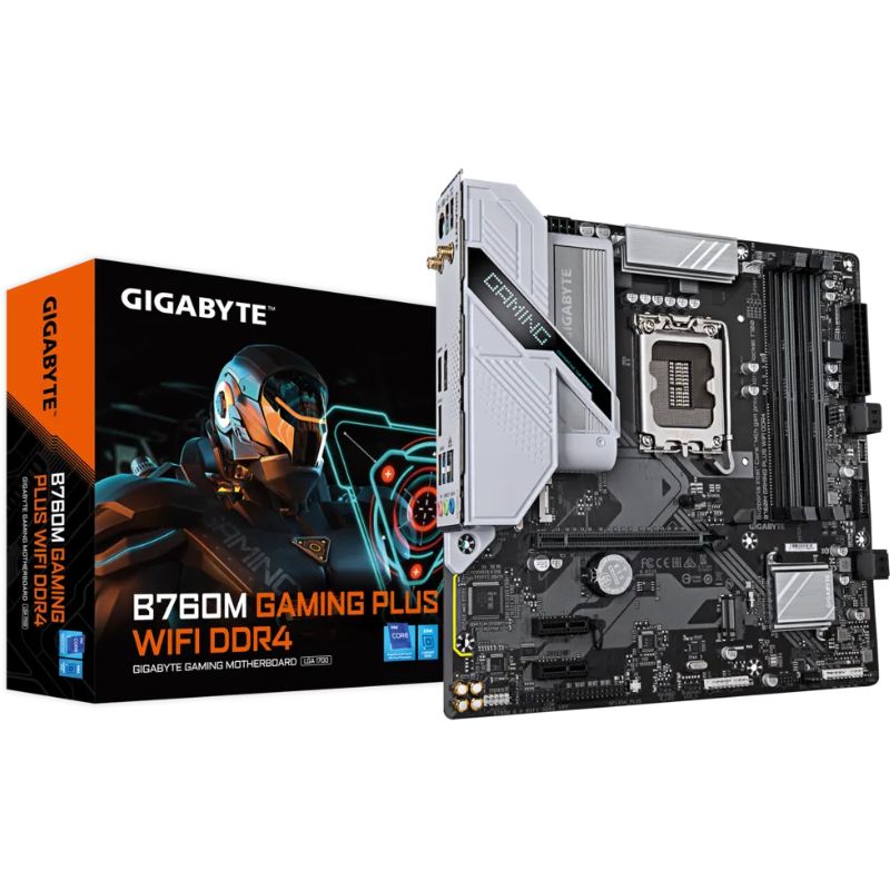 Gigabyte Motherboard MB B760M Gaming Plus Wifi DDR4