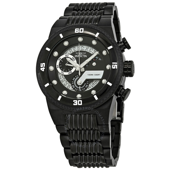 Invicta S1 Rally Black Dial Chronograph Men's Watch