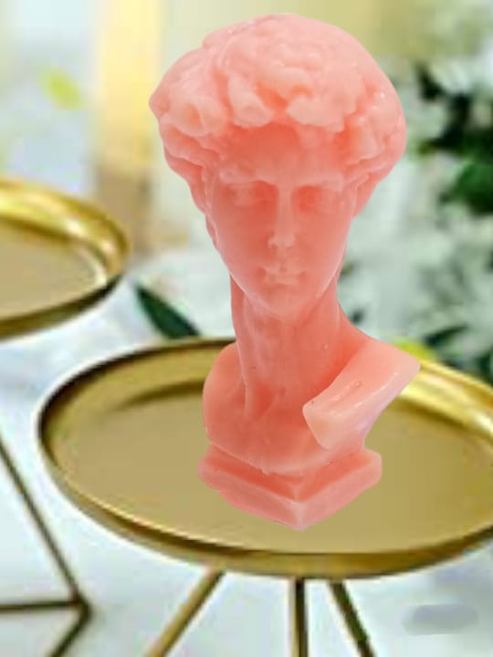 CANDLES CITY -- DECORATIVE SCENTED DAVID SCULPTURE CANDLE