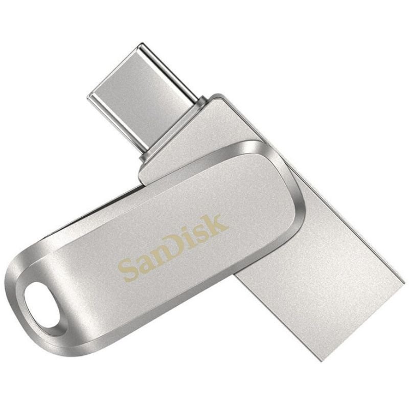 SanDisk Ultra 128GB Dual Drive Luxe USB Type-C Flash Drive With 3 Year Warranty
