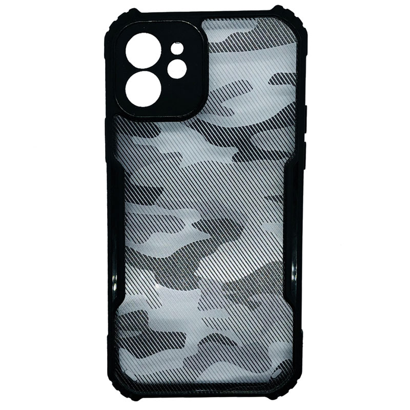 Rzants iPhone 12 Camouflage Case – Black