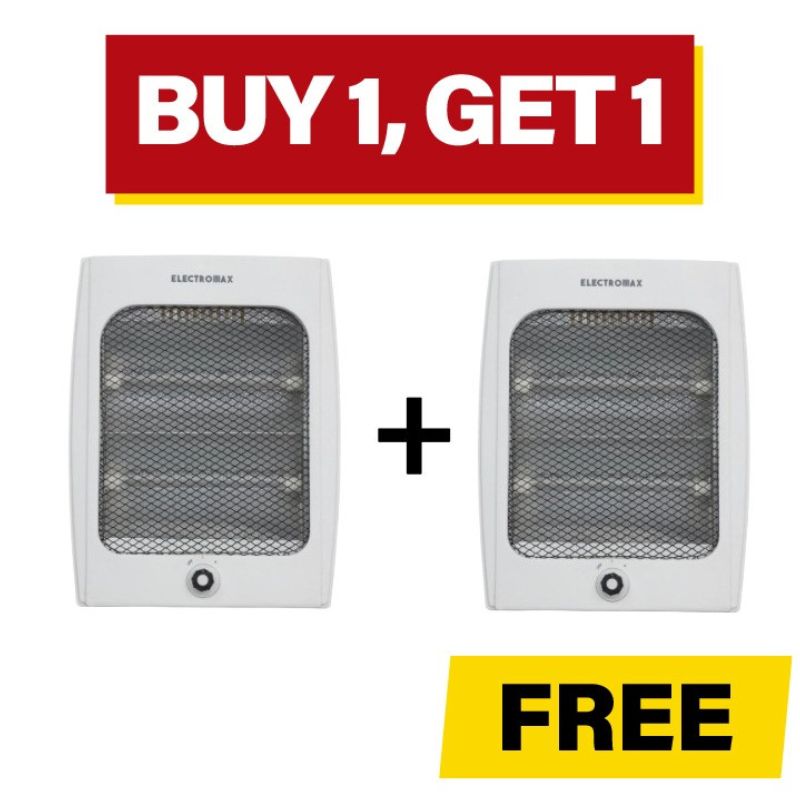 Electromax EMIH-1200 Quartz Heater With Official Warranty (Buy 1 Get 1 Free)