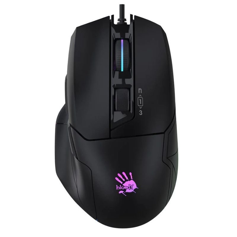 A4Tech Bloody W70 Max RGB Gaming Mouse With 1 Year Warranty (Balck)