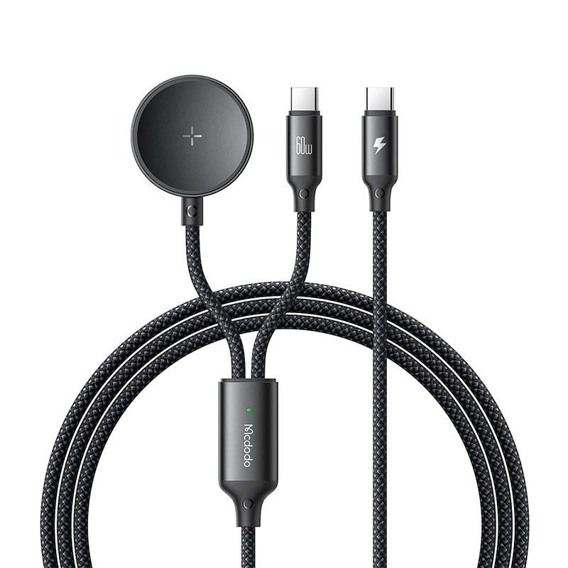 Mcdodo 2-in-1 Type C Cable with Samsung Watch Charger 1.2m