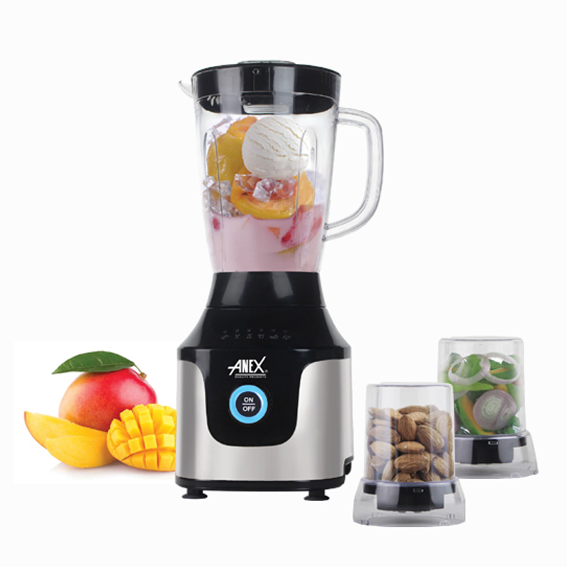 Anex AG-6046 3 in 1 Deluxe Grinder & Blender With Official Warranty