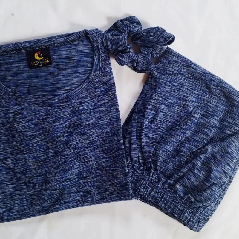 Dark Blue Casual Wear Shirt & Trouser ( Nightwear)