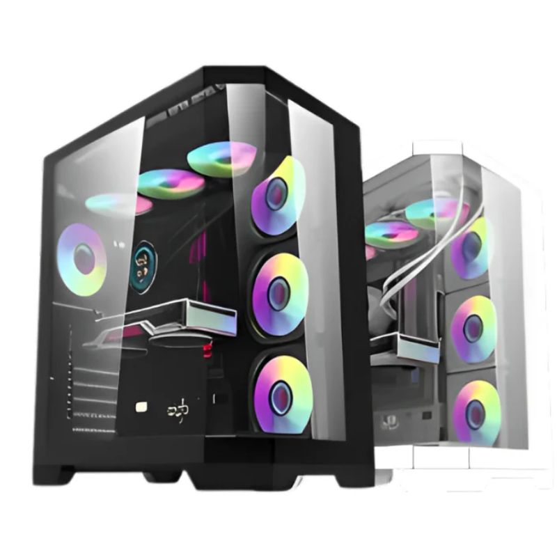 DarkFlash FT418 Pro White Atx Gaming Case