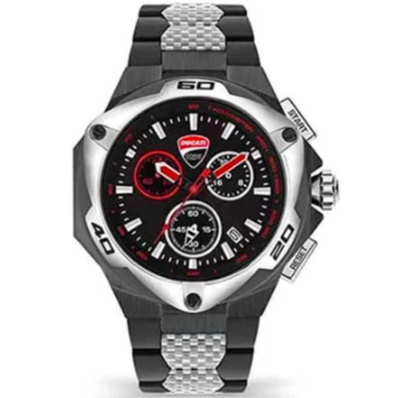 Ducati Corse Men's Motore Chronograph Stainless Steel Wrist Watch DTWGI2019009 - 49 mm - Ion Plated Gun