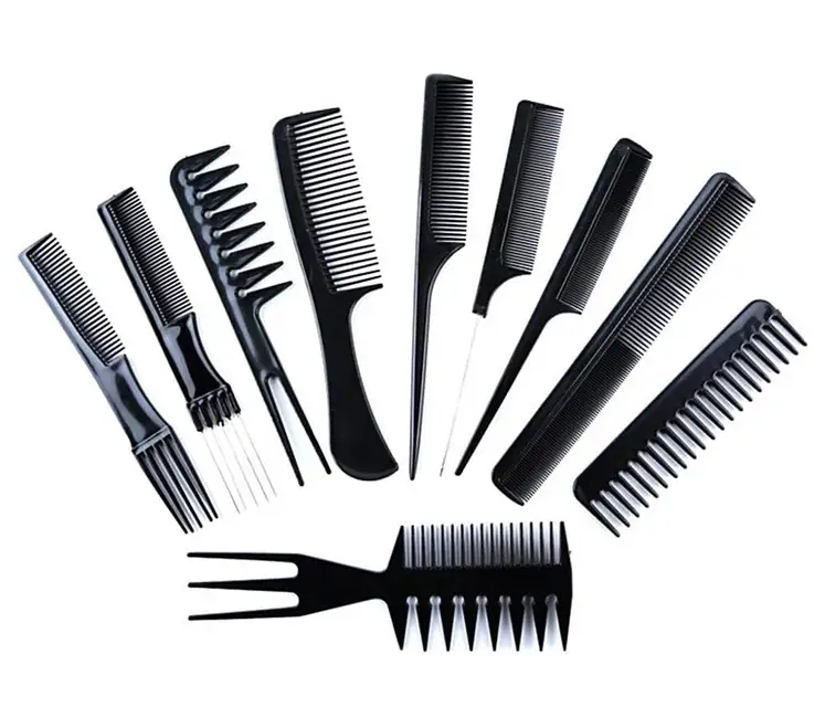 10 Pcs Hair Styling Comb Set