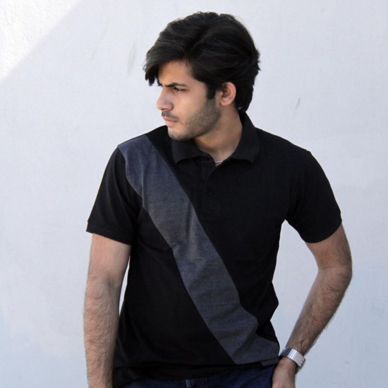 Blek Panel Polo For Men
