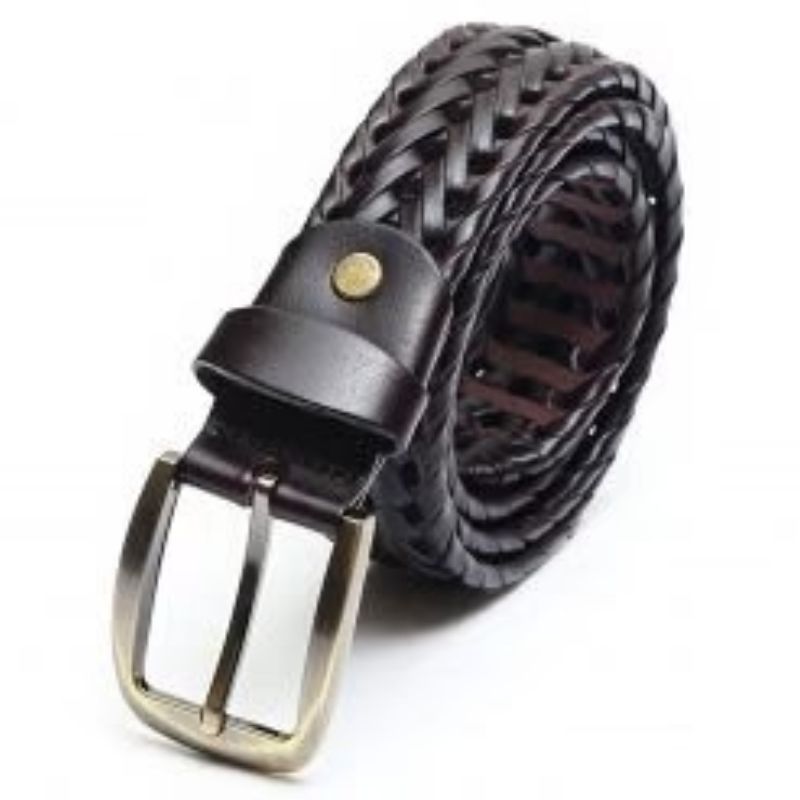 Jild Stylish Braided Leather Belt For Mens