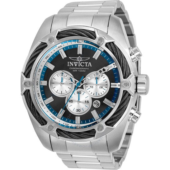 Invicta Bolt Chronograph Quartz Black Dial Men's Watch 31436