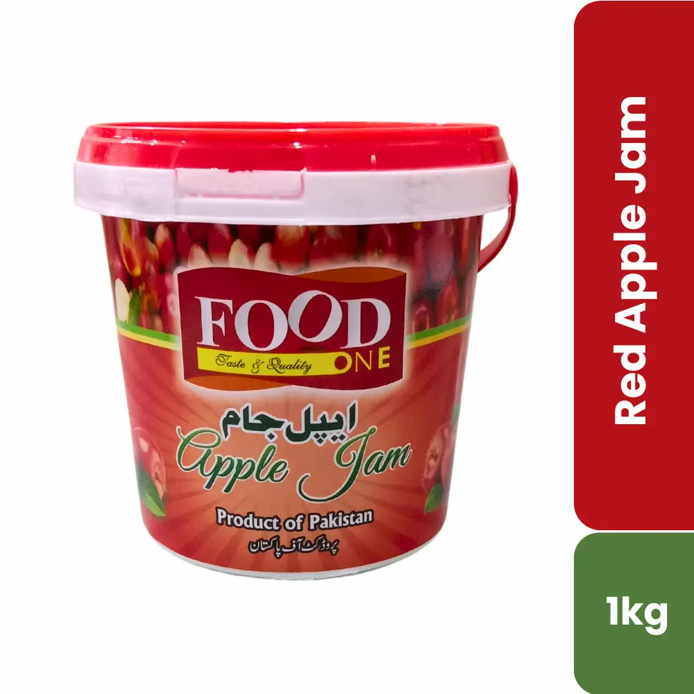 Premium Red Apple Jam – 1kg | Sweet, Crisp Apple Flavor in Every Jar