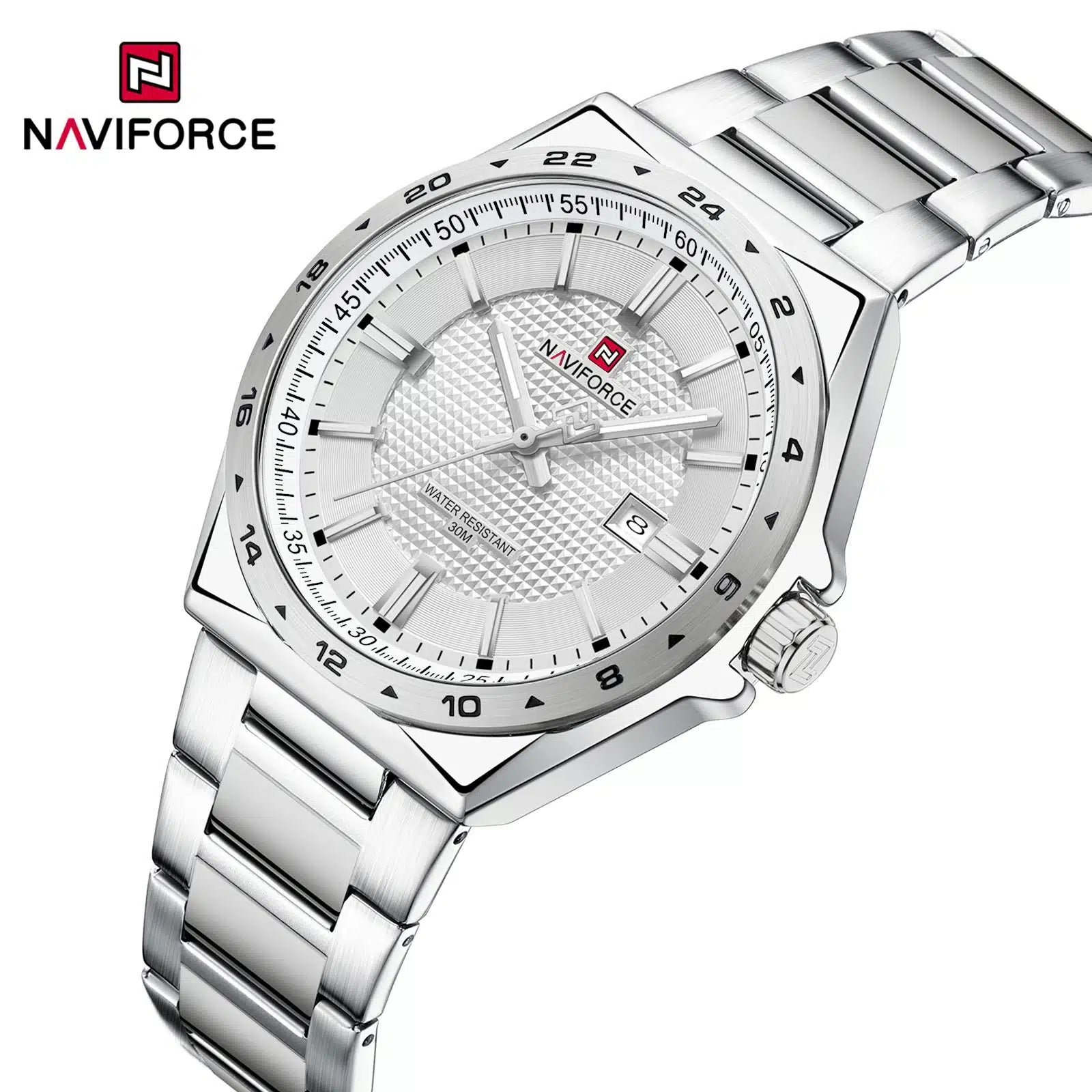 Naviforce NF 9266 Textured Dial Men Watch With Official Warranty