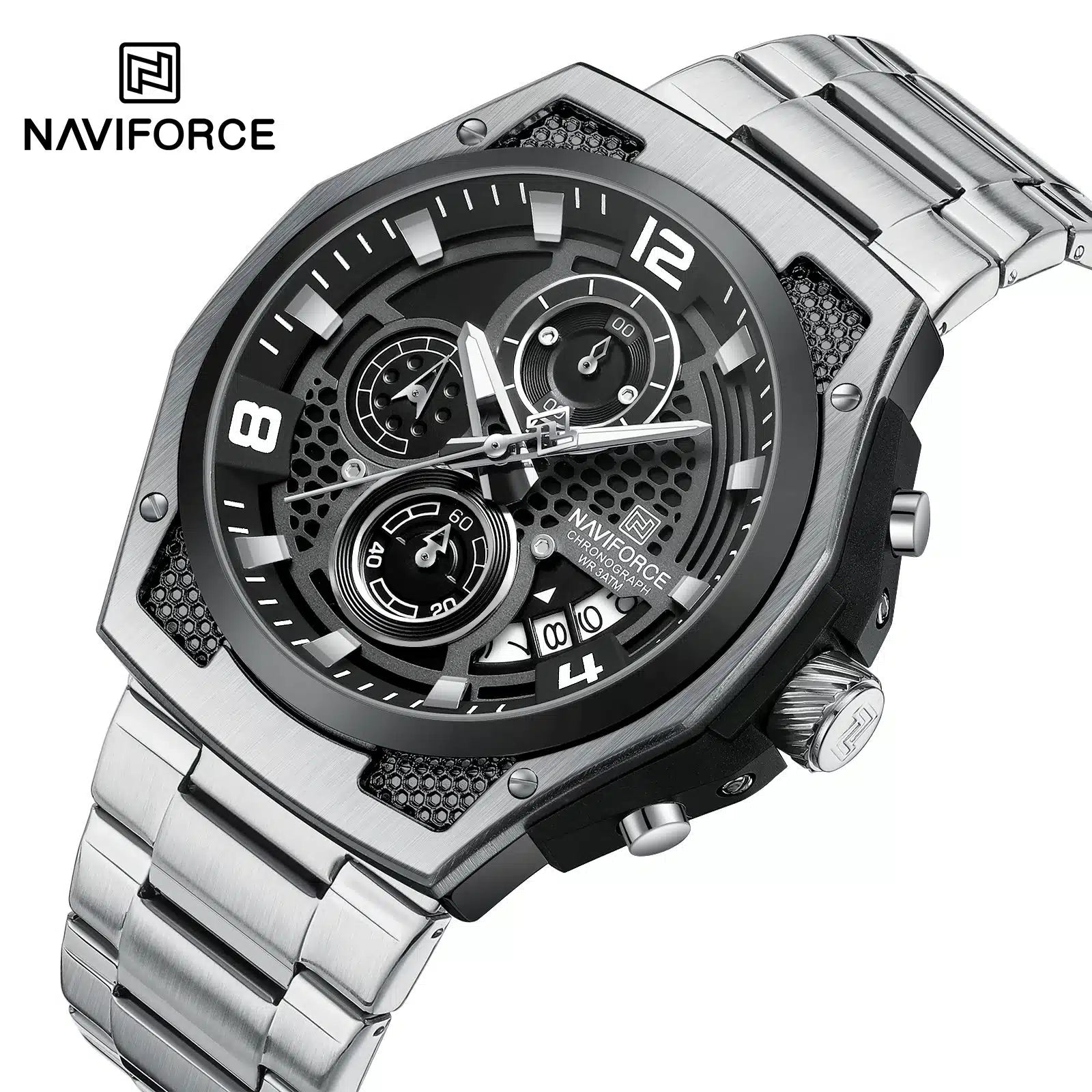 Naviforce NF 8051 ChronoXtreme Men Watch With Official Warranty