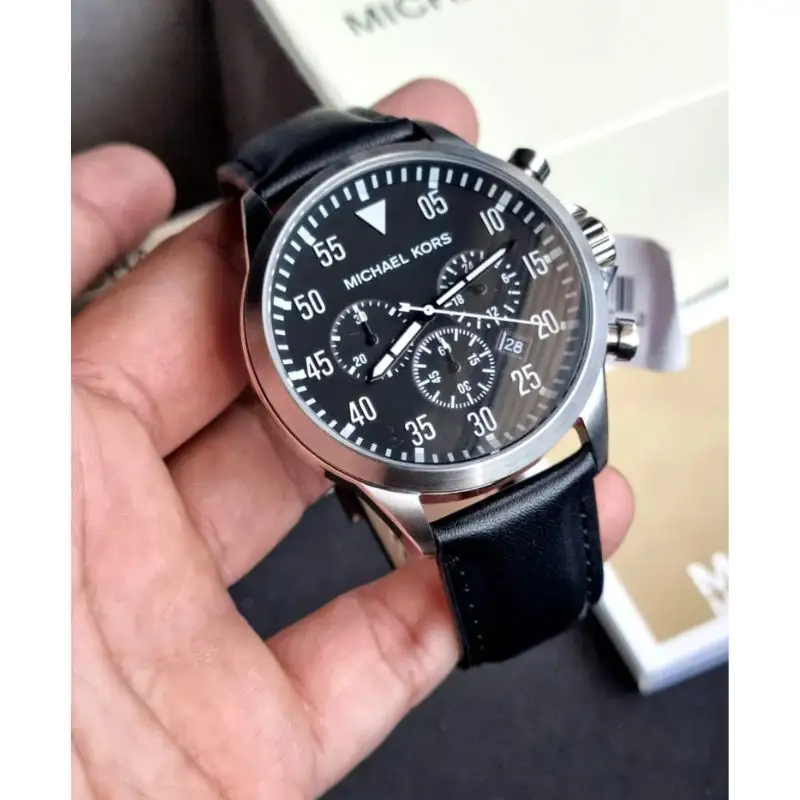 Michael MK8442 Kors Men's Gage Black Watches