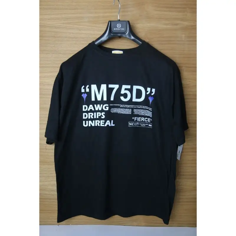 Dropped Shoulders - M75D X-Generation - Orange Color Oversized T-shirt
