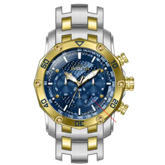 Invicta Pro Diver Chronograph Quartz Blue Dial Men's Watch 38447