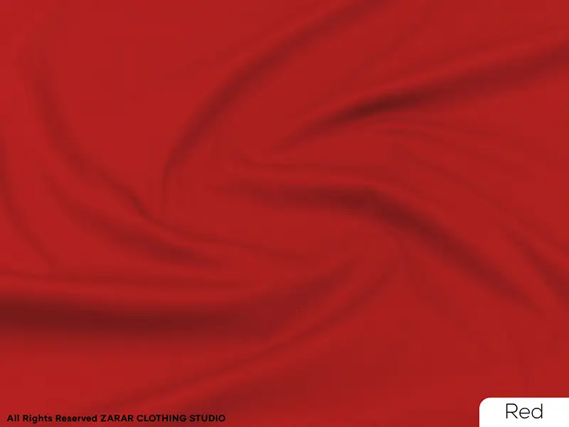 Red (Wash n Wear Standard) zarar clothing studio