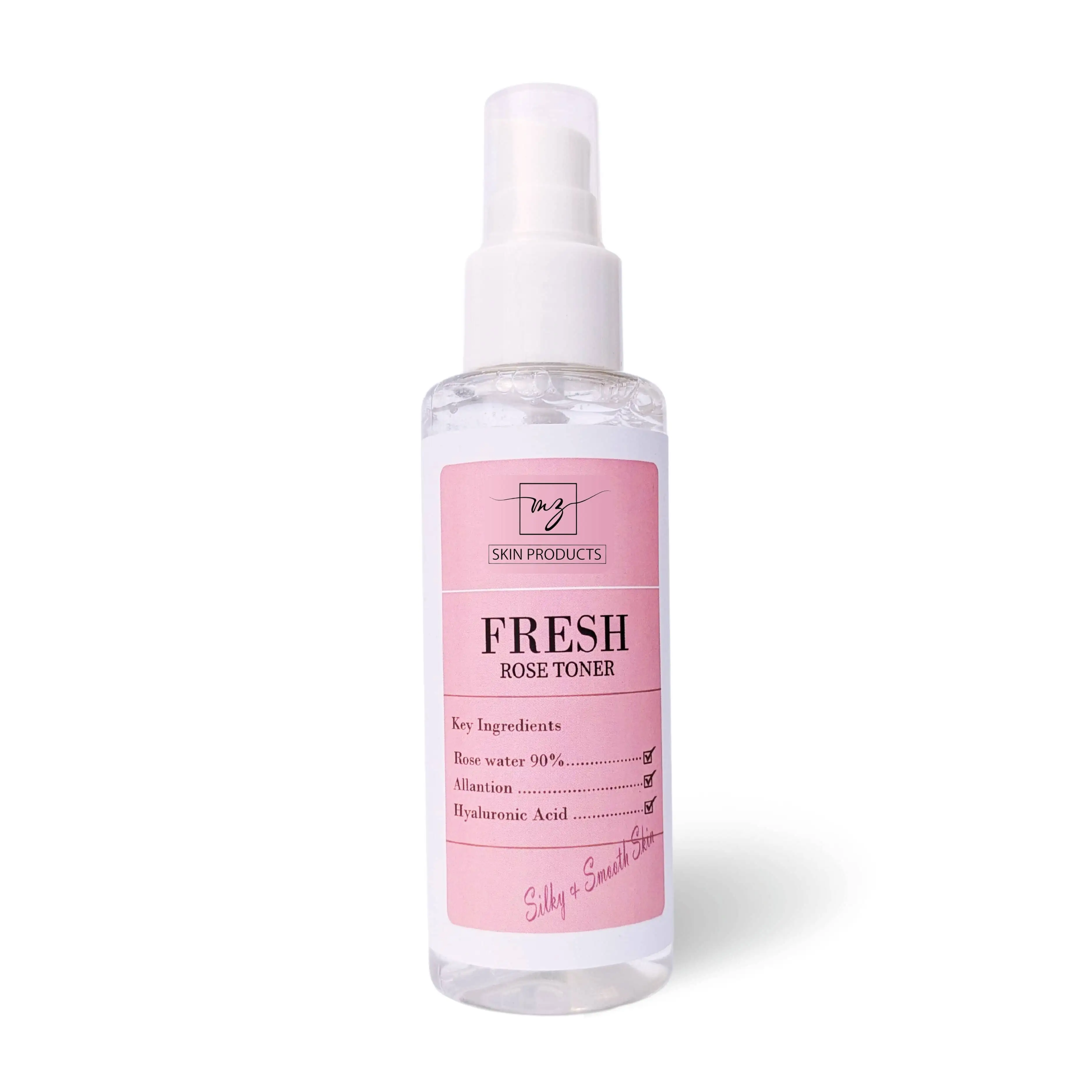 Mz Skin Products Fresh Rose Toner 100% Natural Pure Rose Water
