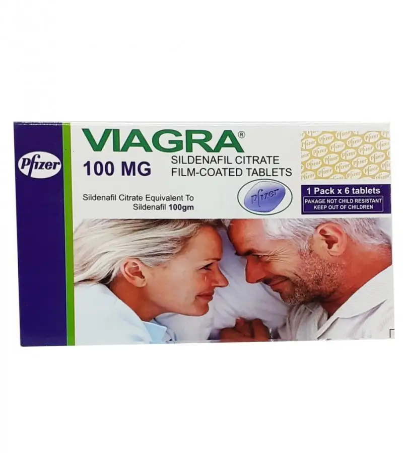 Pfizer Viagra 100mg - 6 Tablets