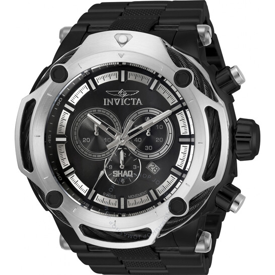 Invicta SHAQ Chronograph Quartz Black Dial Men's Watch